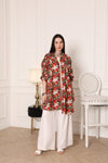 Midnight Bloom Floral Tunic - Meemseen Independent