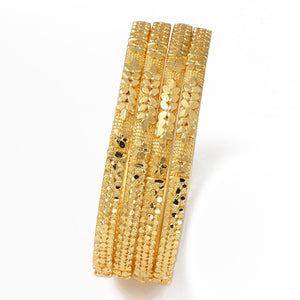 Madrasi Bangles 4Pcs - Aloro Jewels