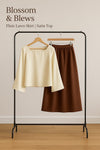 Cocoa satin - Blossom and Blews