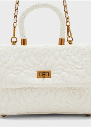 Embroidery Handbag Fashionable Chain Bag - Shahzahra