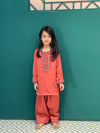 Tangerine Lace Silk 2 Piece
- Sania Khan
