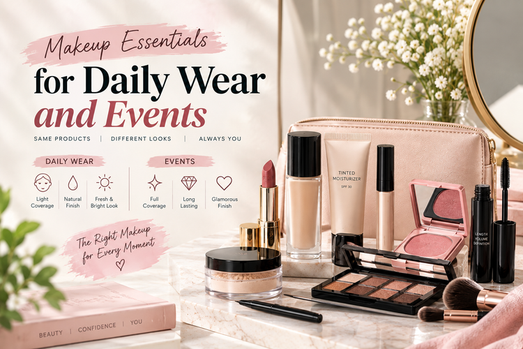 Makeup Essentials for Daily Wear and Events