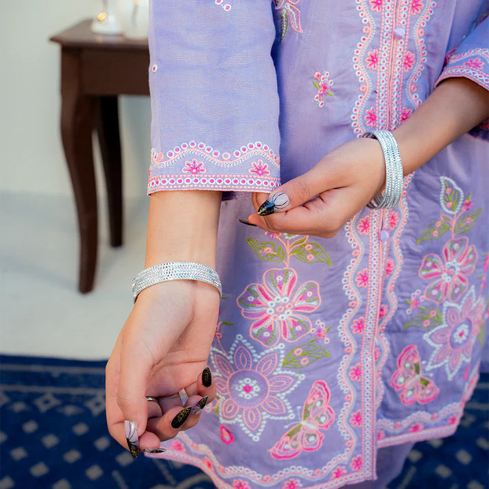 Embroidered Cotton Lawn Suit – Nilofer - Rangooz