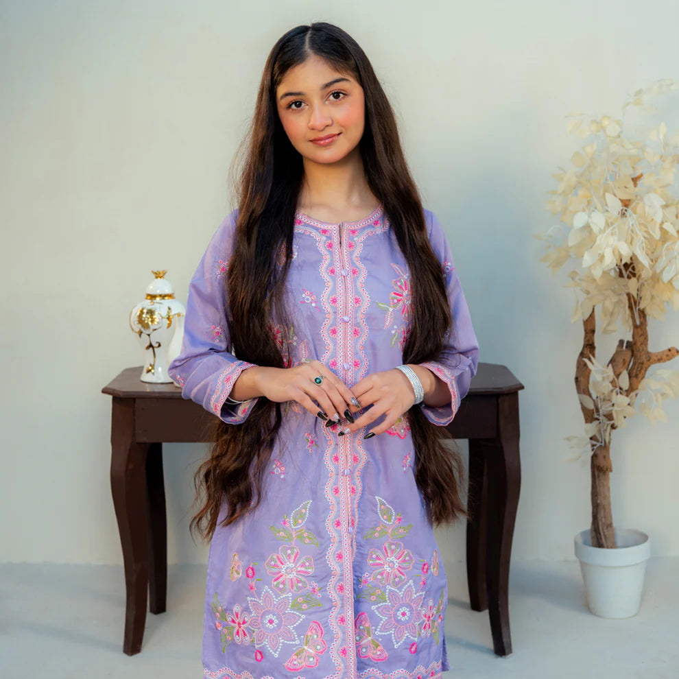 Embroidered Cotton Lawn Suit – Nilofer - Rangooz