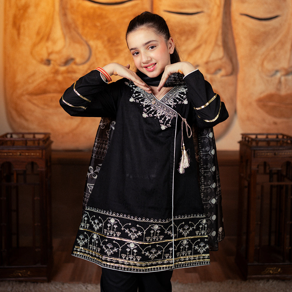 Embroidered Cotton lawn Suit –Afsoon