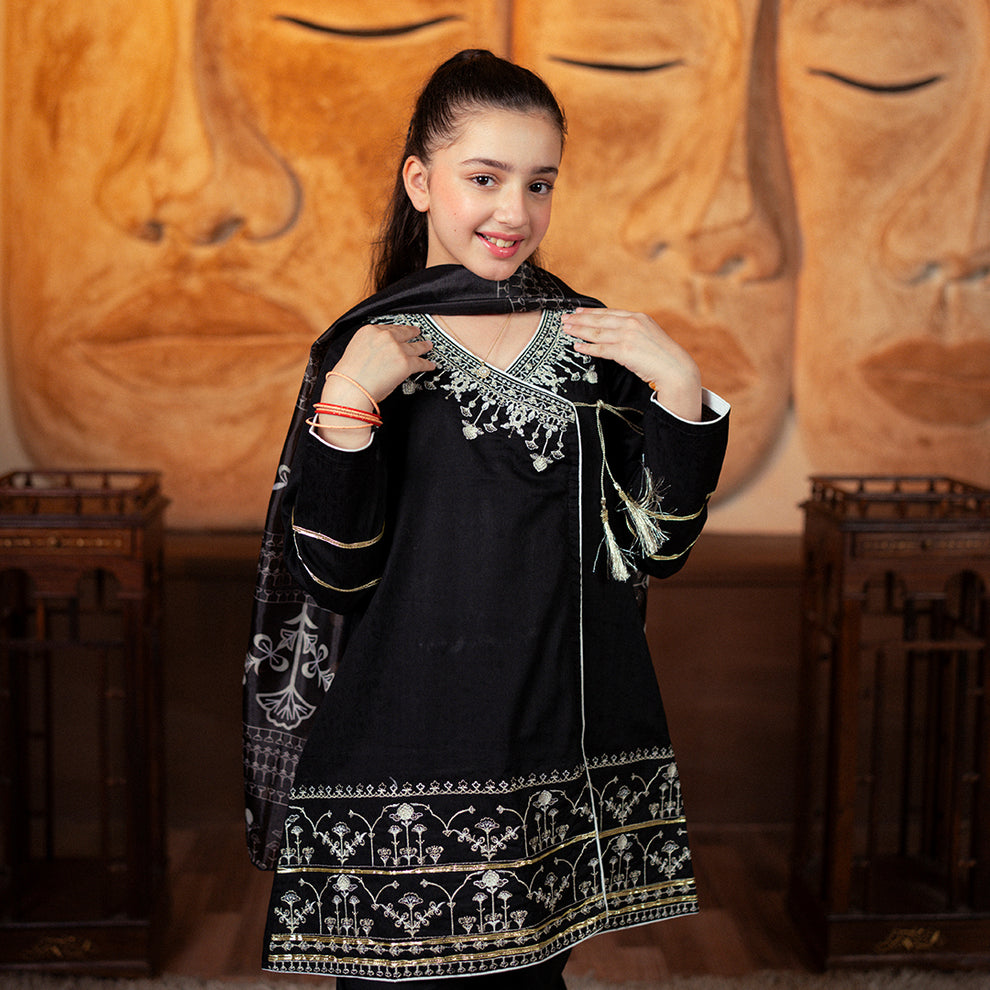 Embroidered Cotton lawn Suit –Afsoon