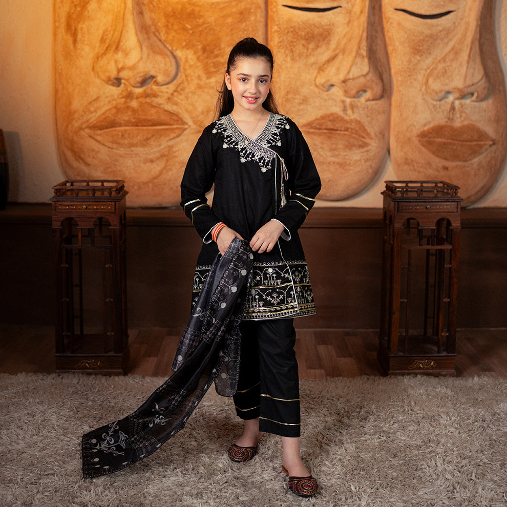 Embroidered Cotton lawn Suit –Afsoon