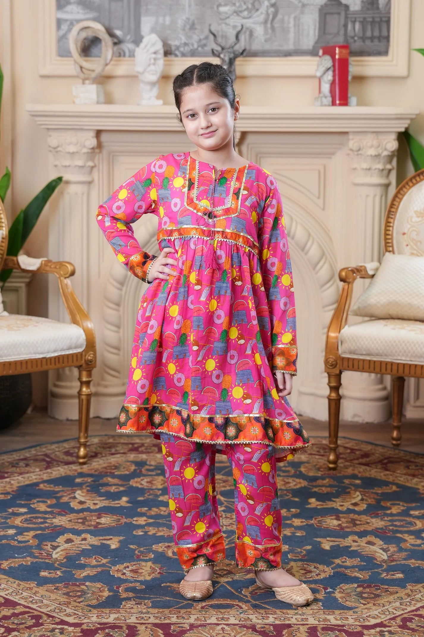SunShine Printed 2 PC - lawn - Rangooz