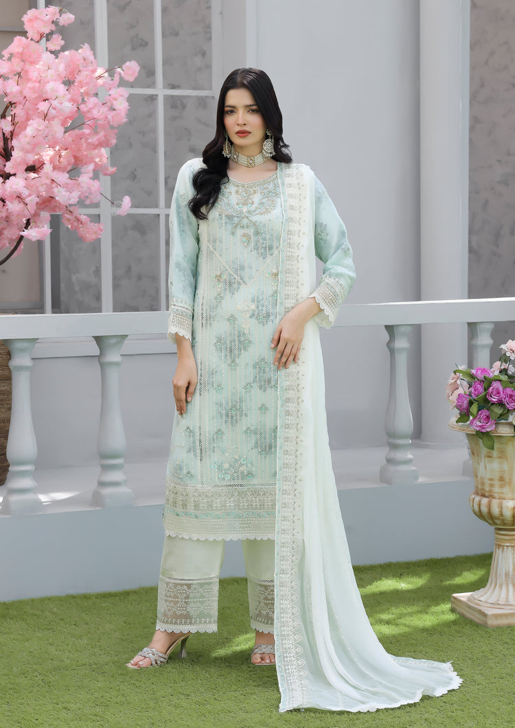 Firyal BN-1006 - 3 Piece Stitched Fancy Heavy Embroidered - Bint-e-Noor