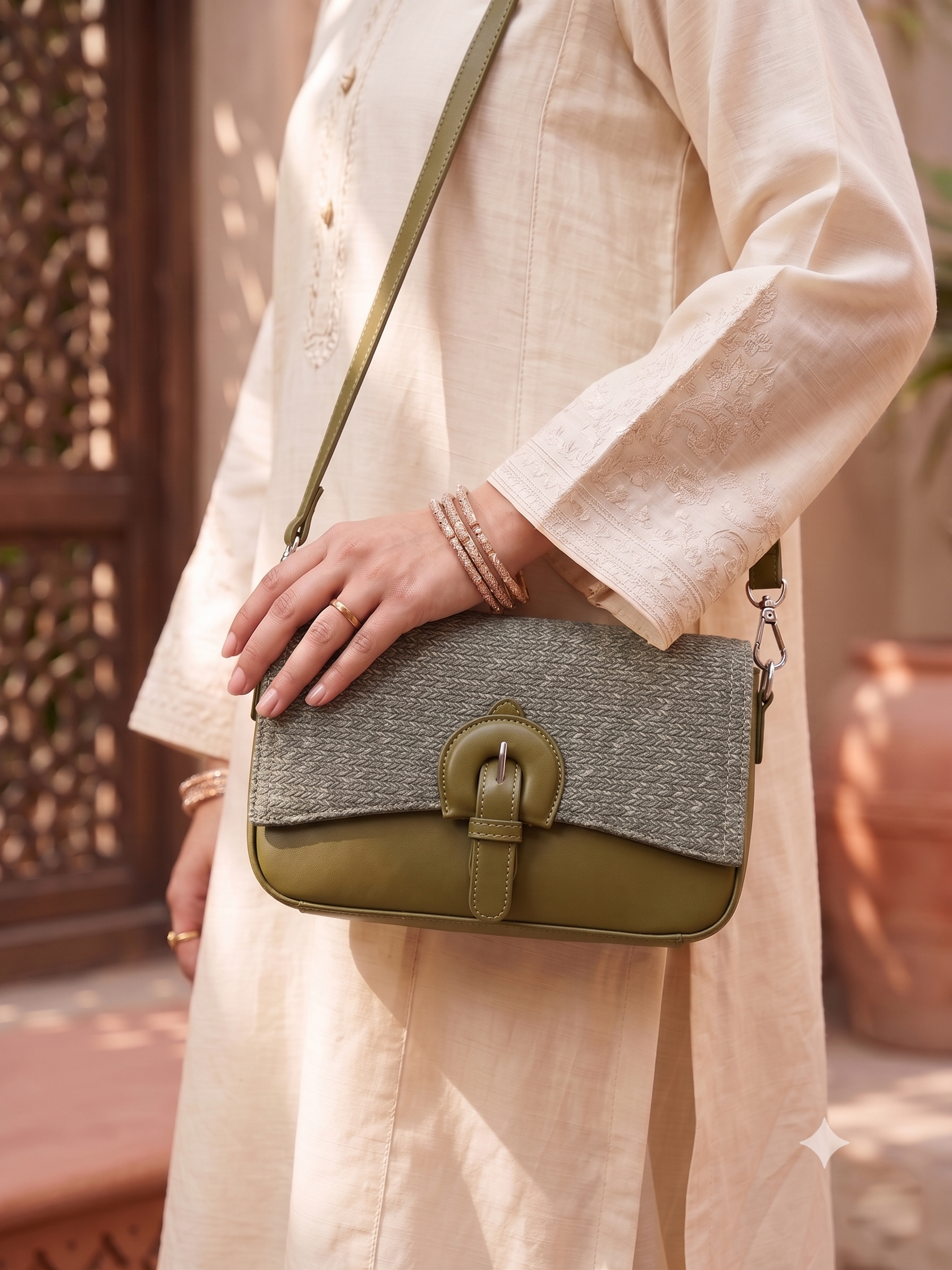 Quito Green Handbag - Bag X