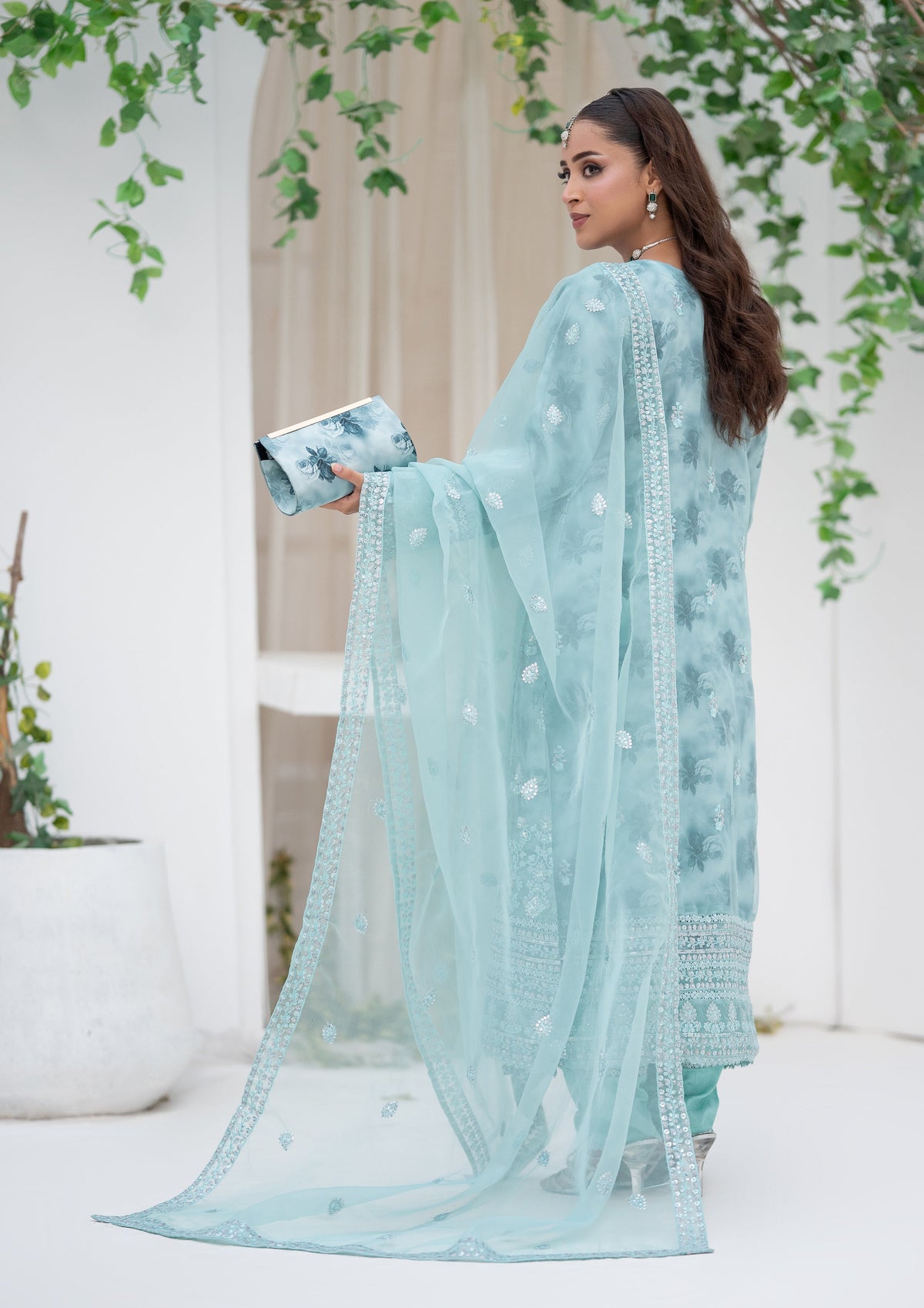 Seraphina - 3 Piece Stitched Fancy Heavy Embroidered - Bint-e-Noor
