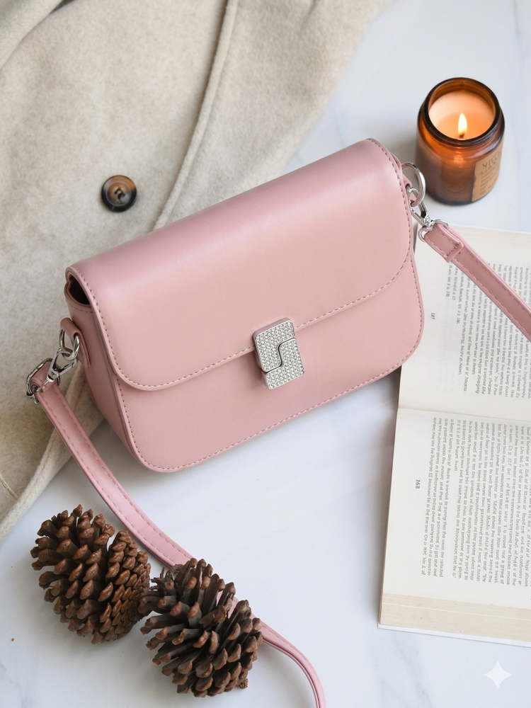 Lova Pink Handbag - Bag X