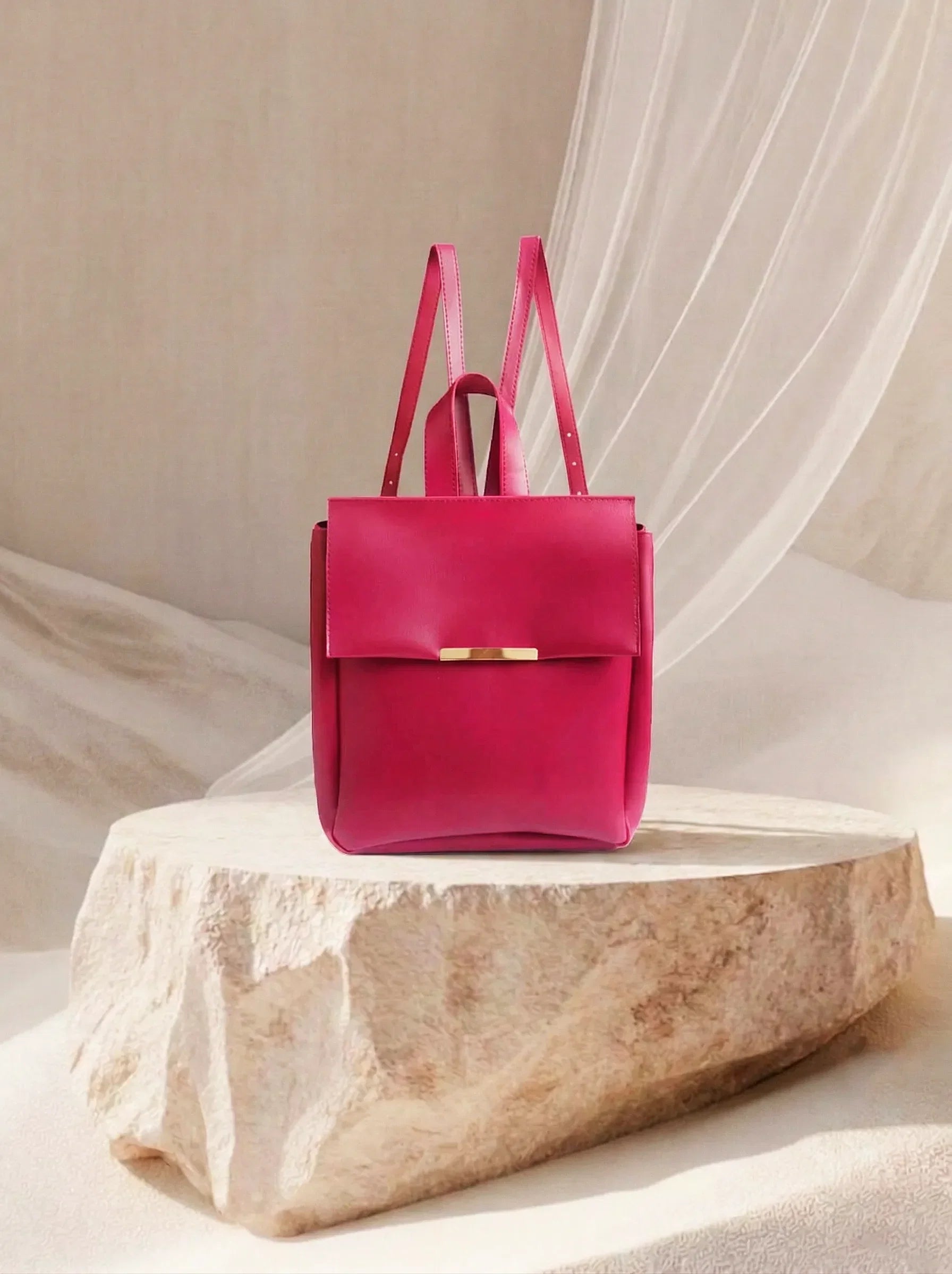 Bagpack Maroon Backpack - Bag X