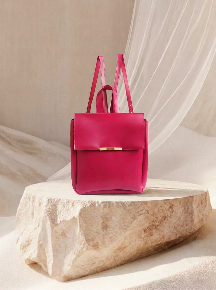 Bagpack Maroon Backpack - Bag X