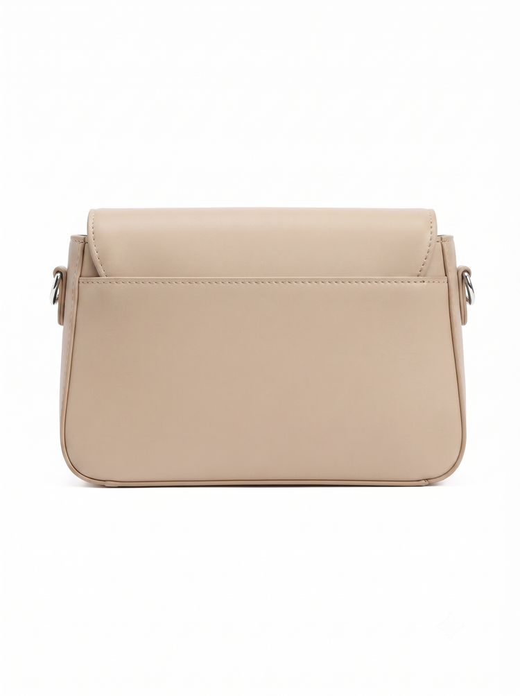 Nyra Beige Handbag - Bag X