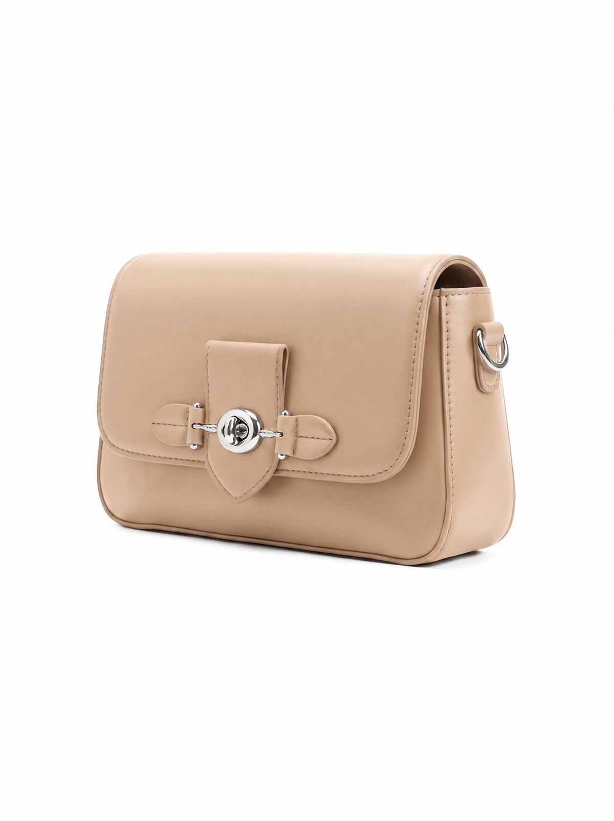 Nyra Beige Handbag - Bag X