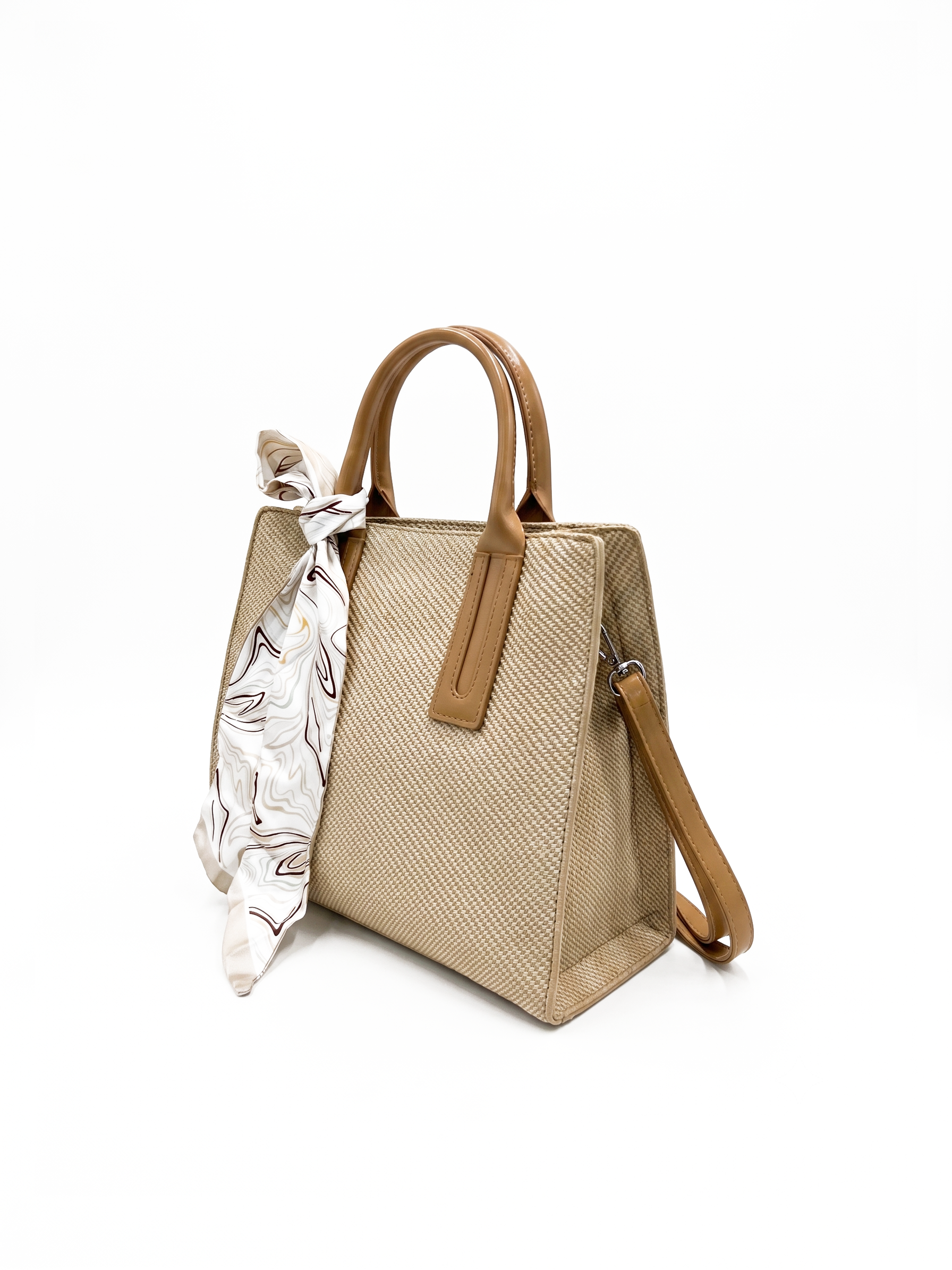 Amelia Beige Handbag - Bag X