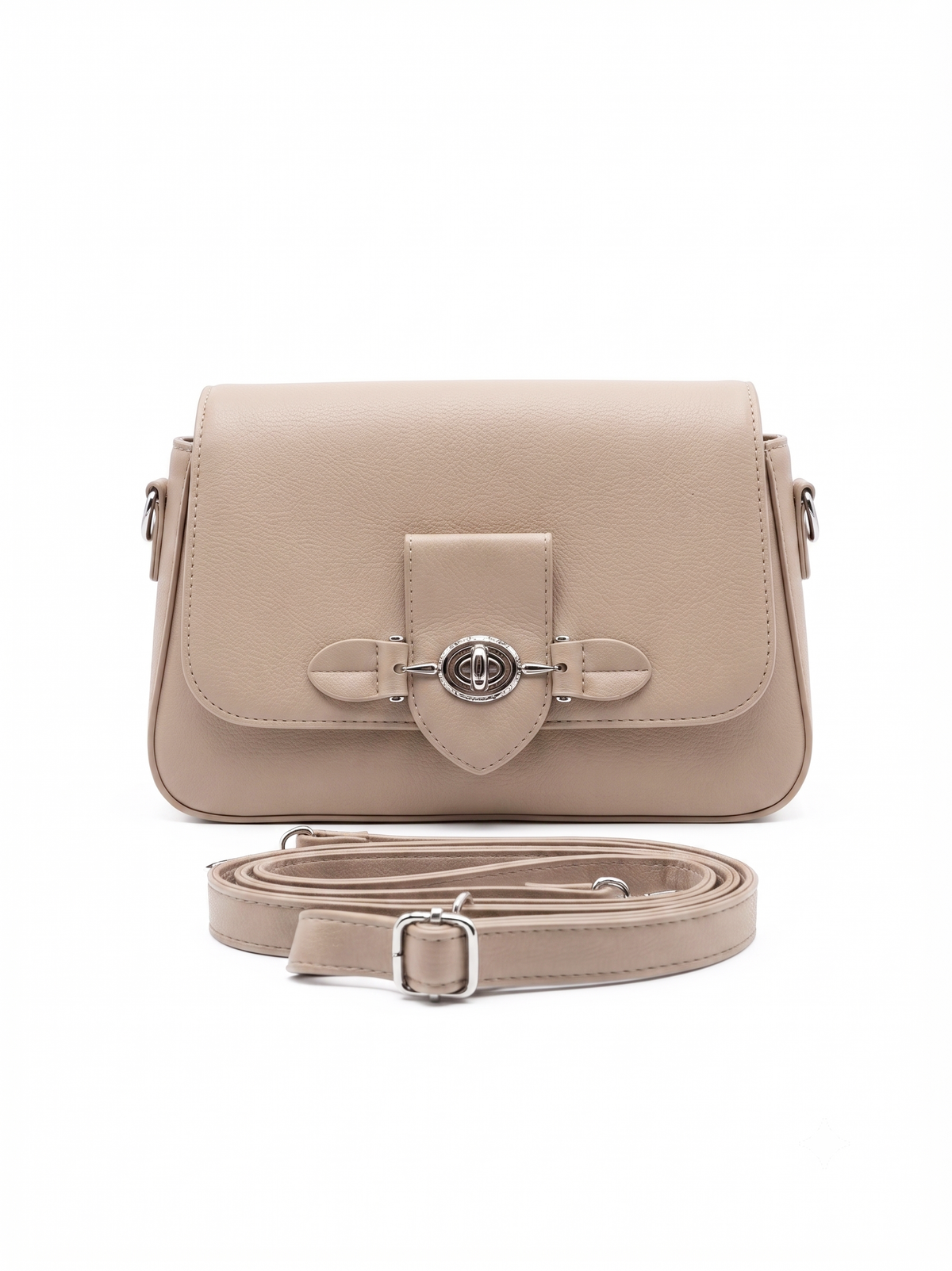 Nyra Beige Handbag - Bag X