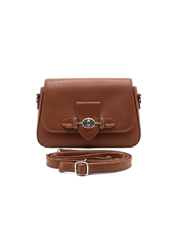 Nyra Brown Crossbody bag - Bag X