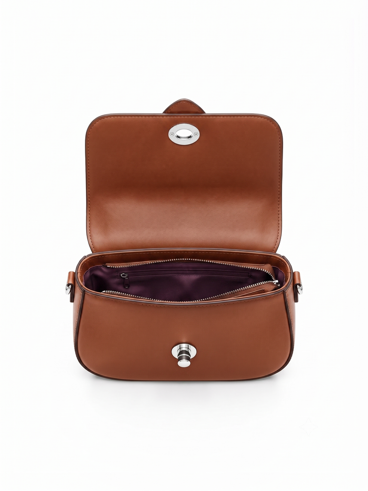 Nyra Brown Crossbody bag - Bag X