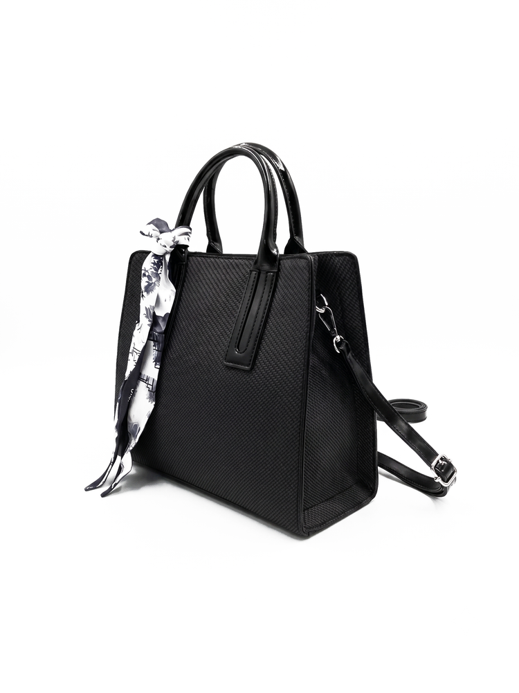 Amelia Black Handbag - Bag X