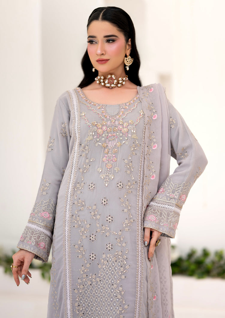 Ifrah BN-1133 - 3 Piece Stitched Fancy Heavy Embroidered - Bint-e-Noor