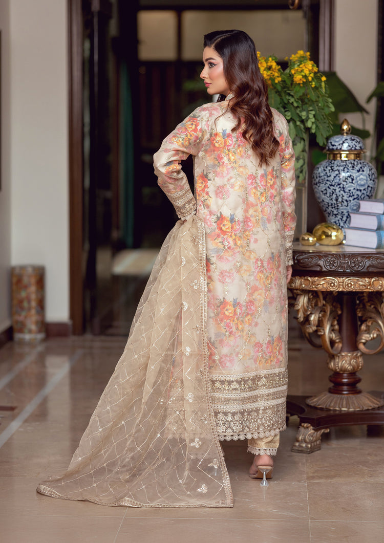 Zoraline BN-1070 - 3 Piece Stitched Fancy Heavy Embroidered - Bint-e-Noor