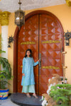Dreamy Aqua Aura 2 Piece Suit (Adults) - Shadeforteen