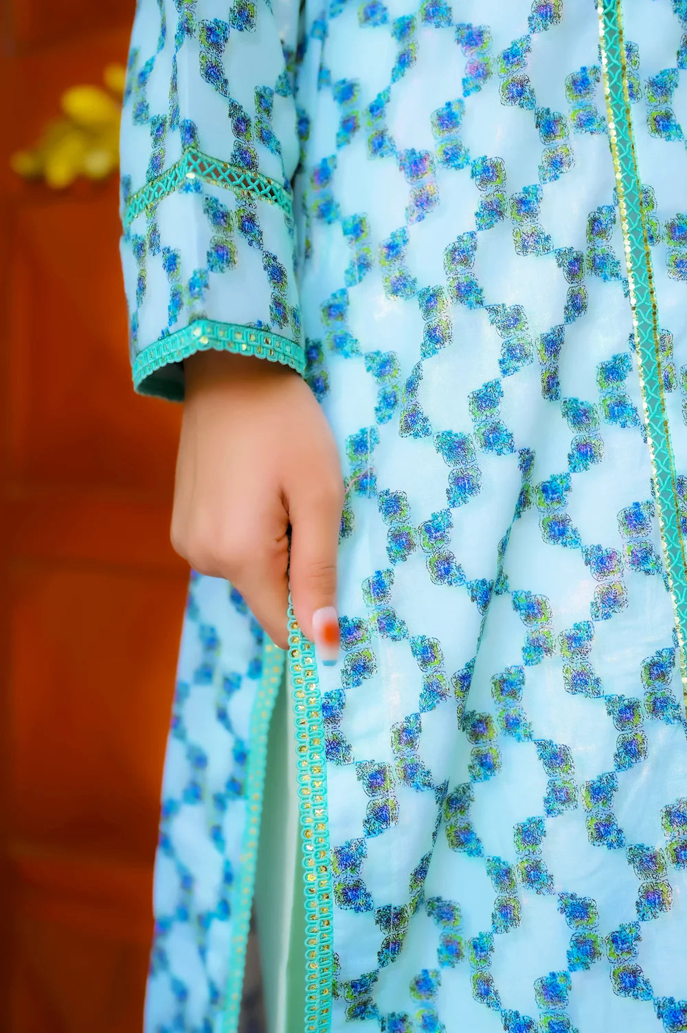 Dreamy Aqua Aura 2 Piece Suit - Shadeforteen