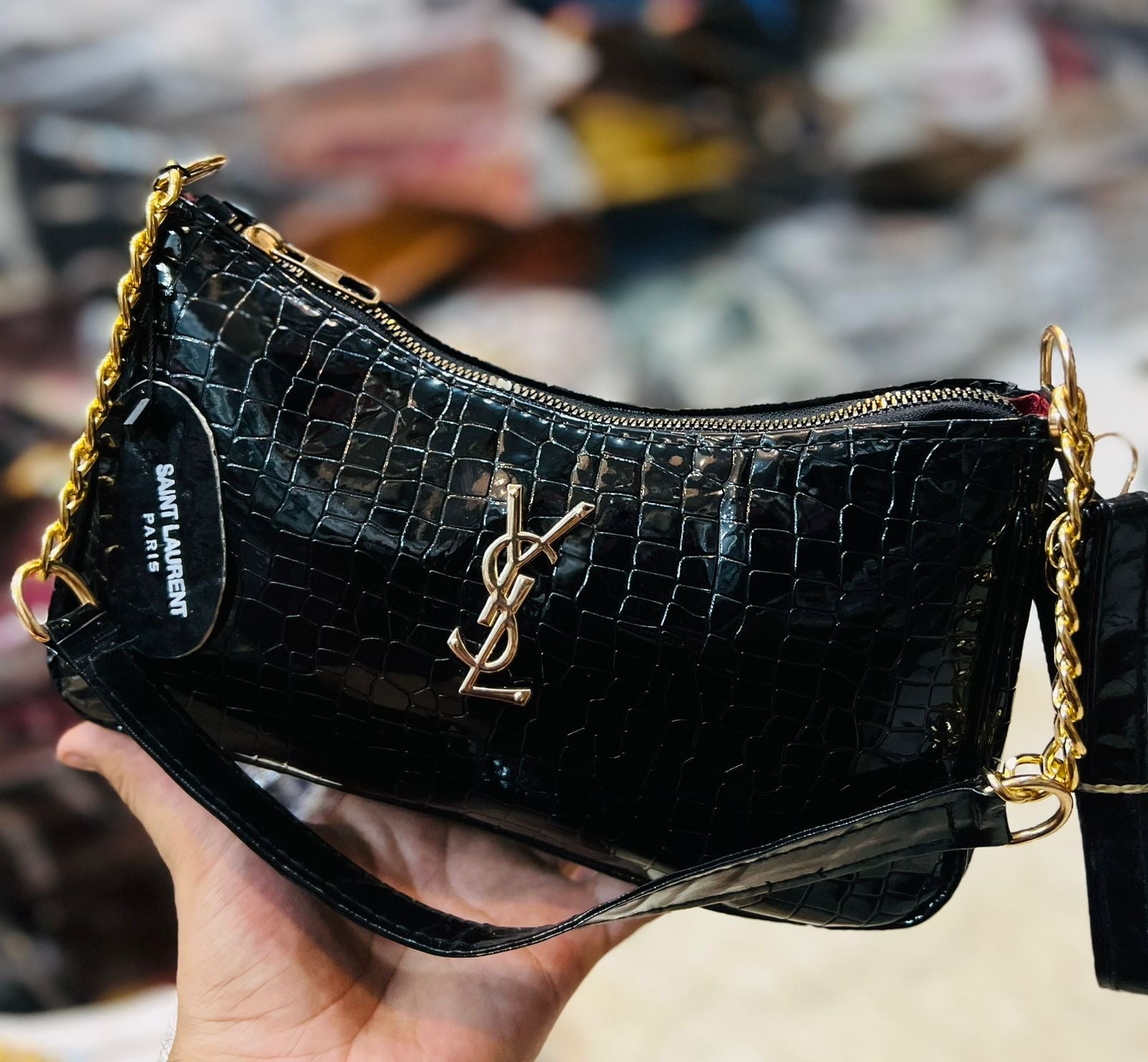 Ysl Crocodile Crossbody - Bellabags