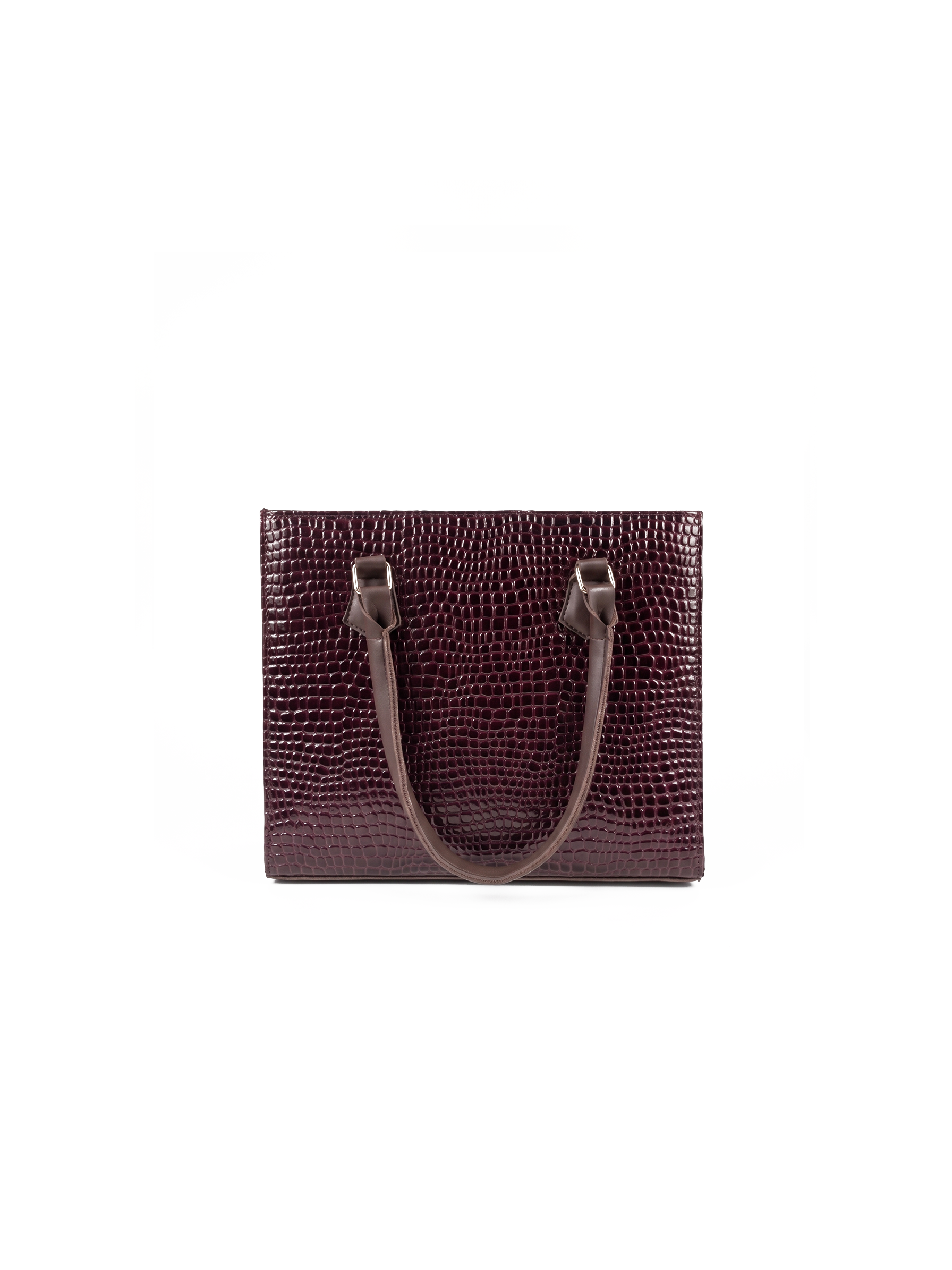 Burgundy Tote Bag - Bag X