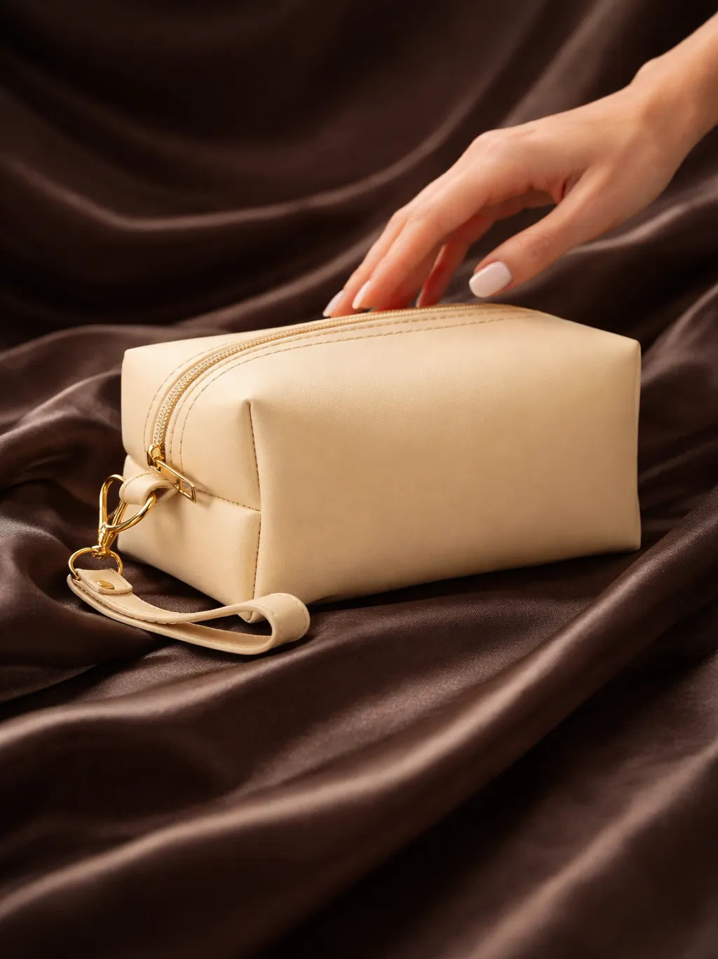 Cosmo Beige Handbag - Bag X