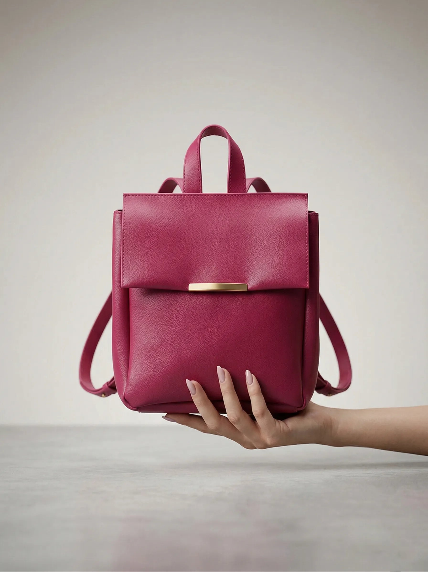 Bagpack Maroon Backpack - Bag X