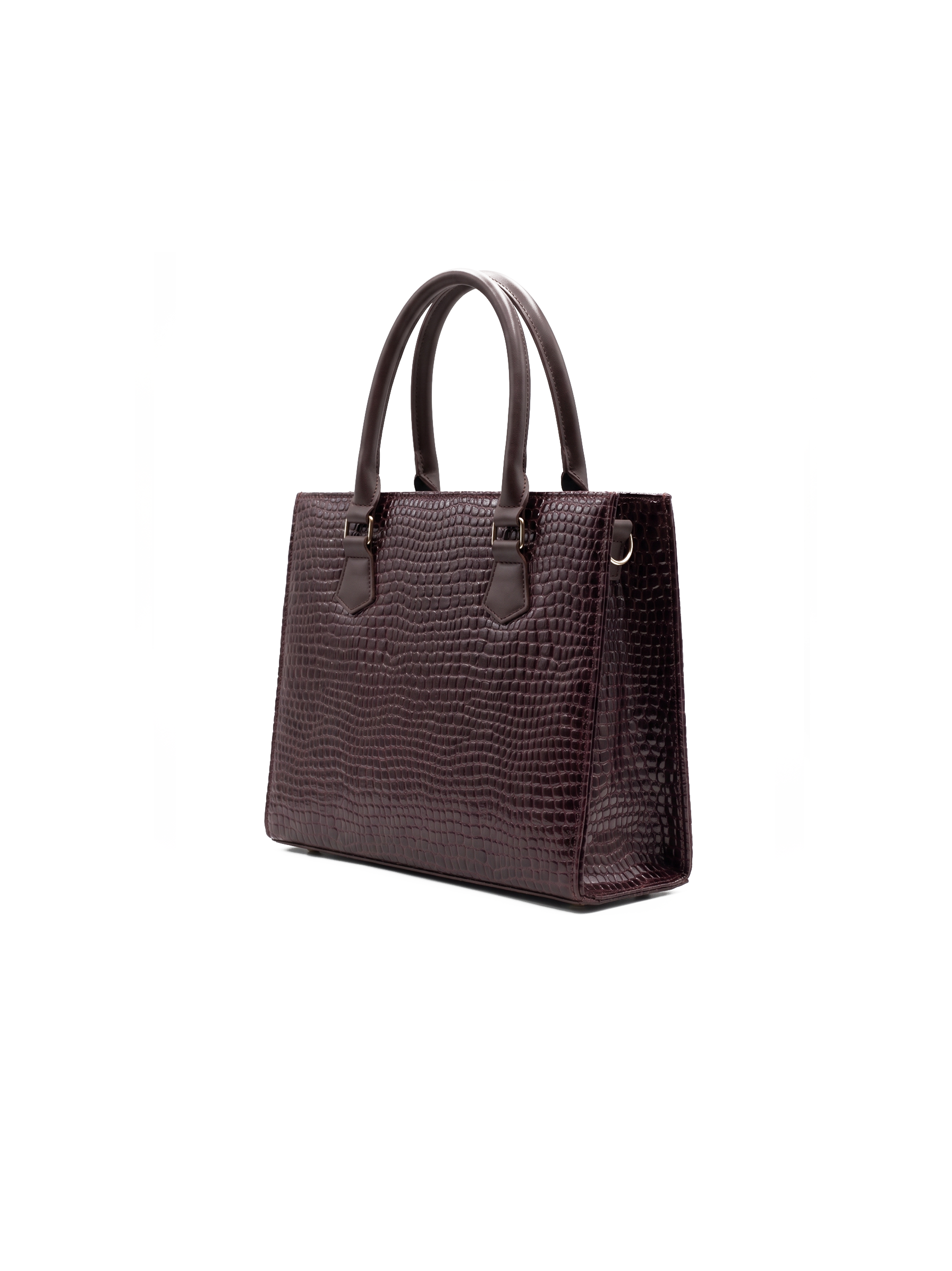 Burgundy Tote Bag - Bag X