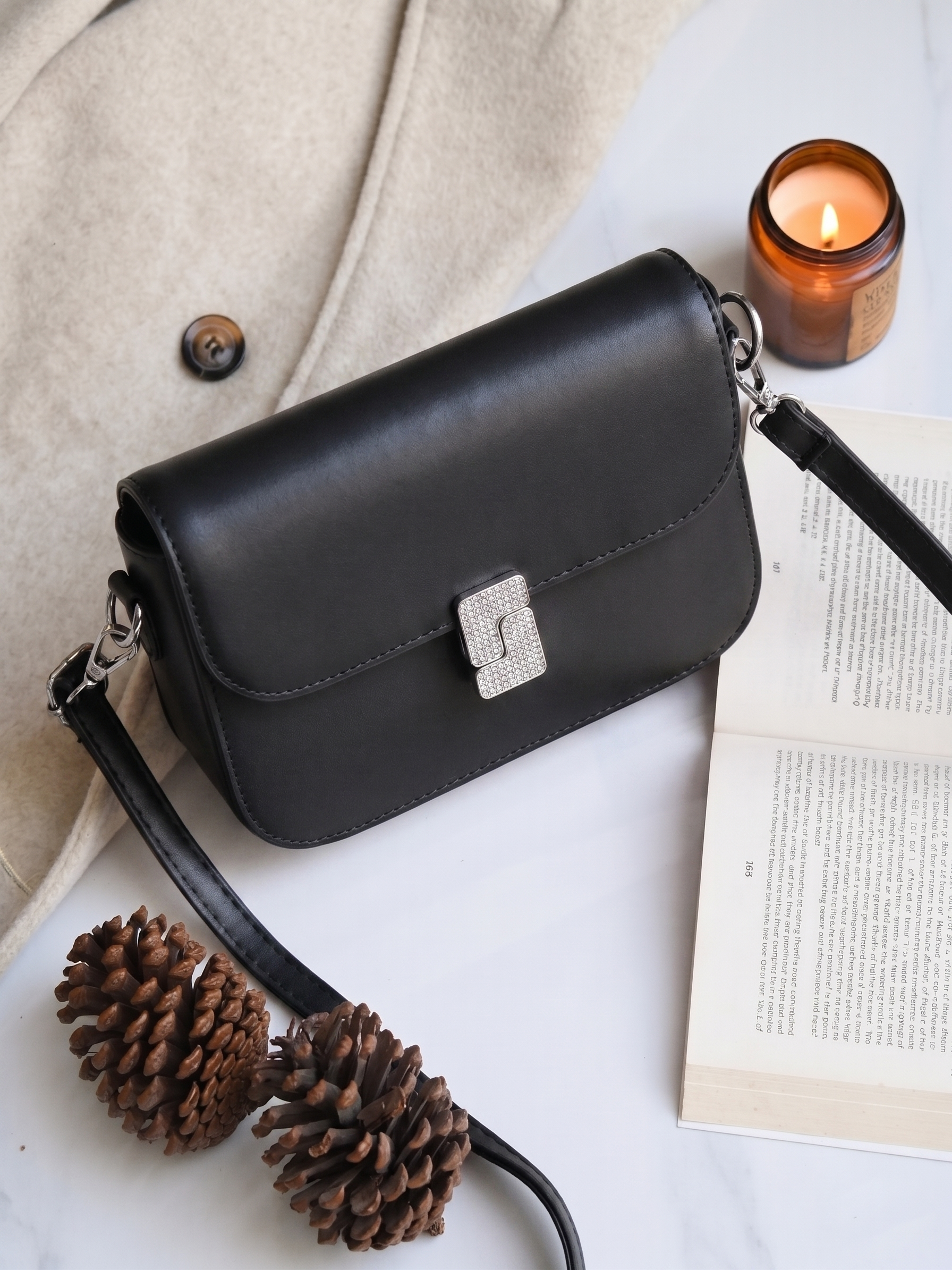 Lova Black Handbag - Bag X