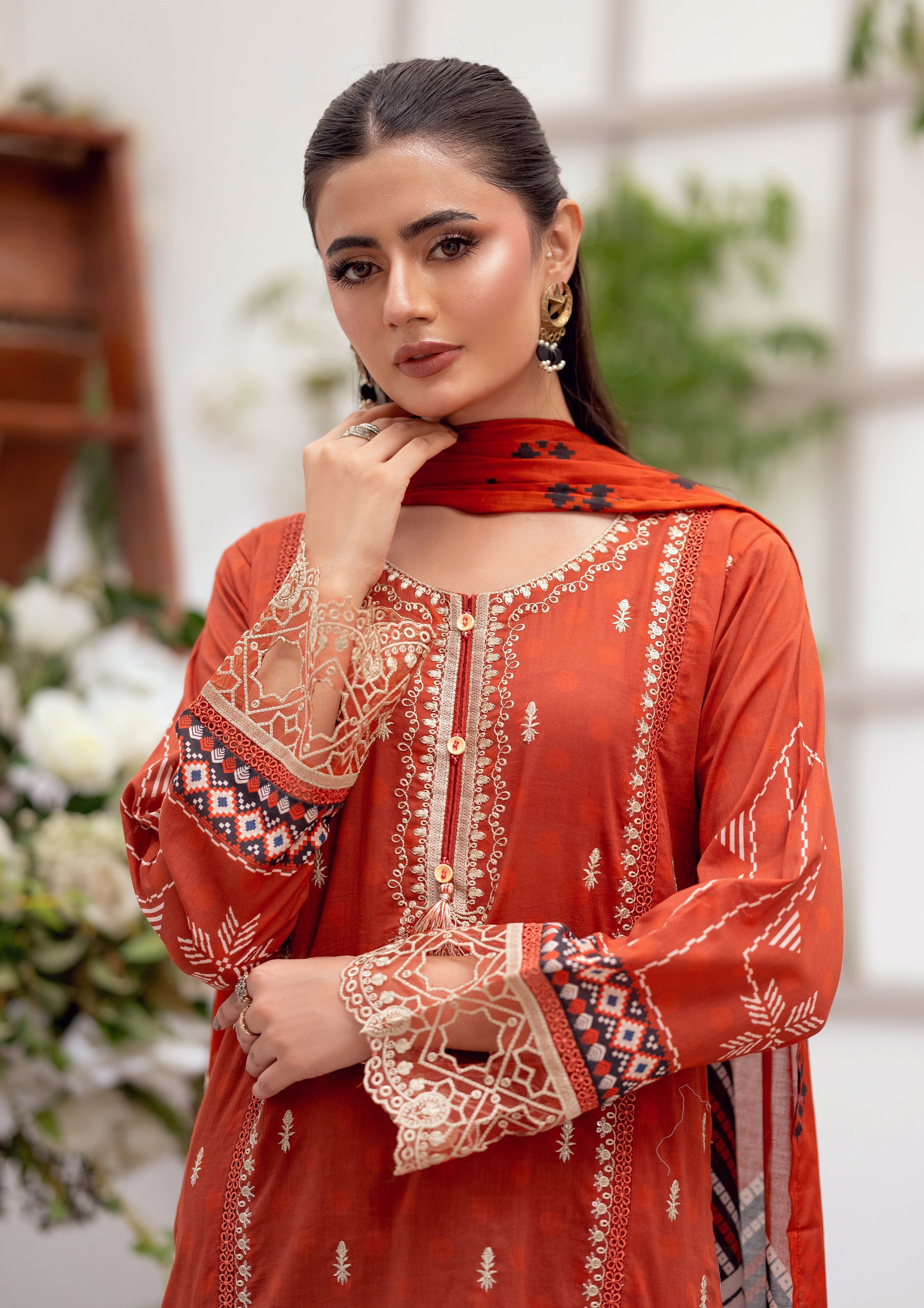 Zenith BN-1162 - 3 Piece Stitched Fancy Heavy Embroidered - Bint-e-Noor