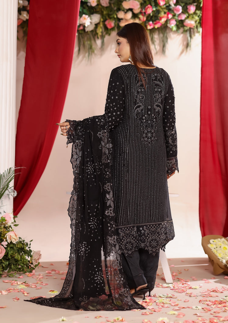 Mizna BN-1027 - 3 Piece Stitched Fancy Heavy Embroidered - Bint-e-Noor