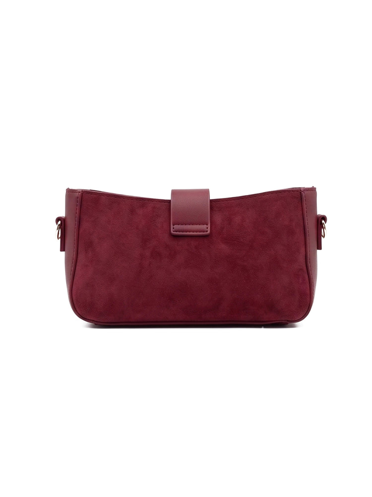 Aries Maroon Crossbody bag - Bag X