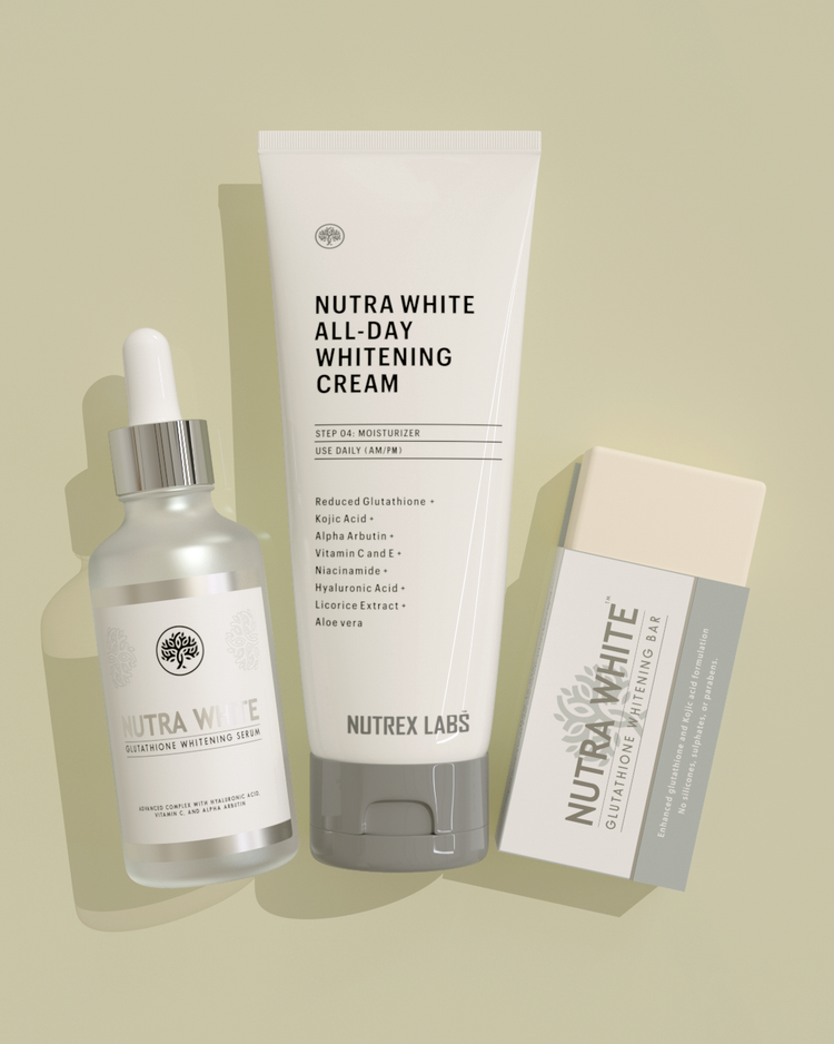 Nutra White 3-In-1 Glutathione Skincare Bundle - Nutrex Labs