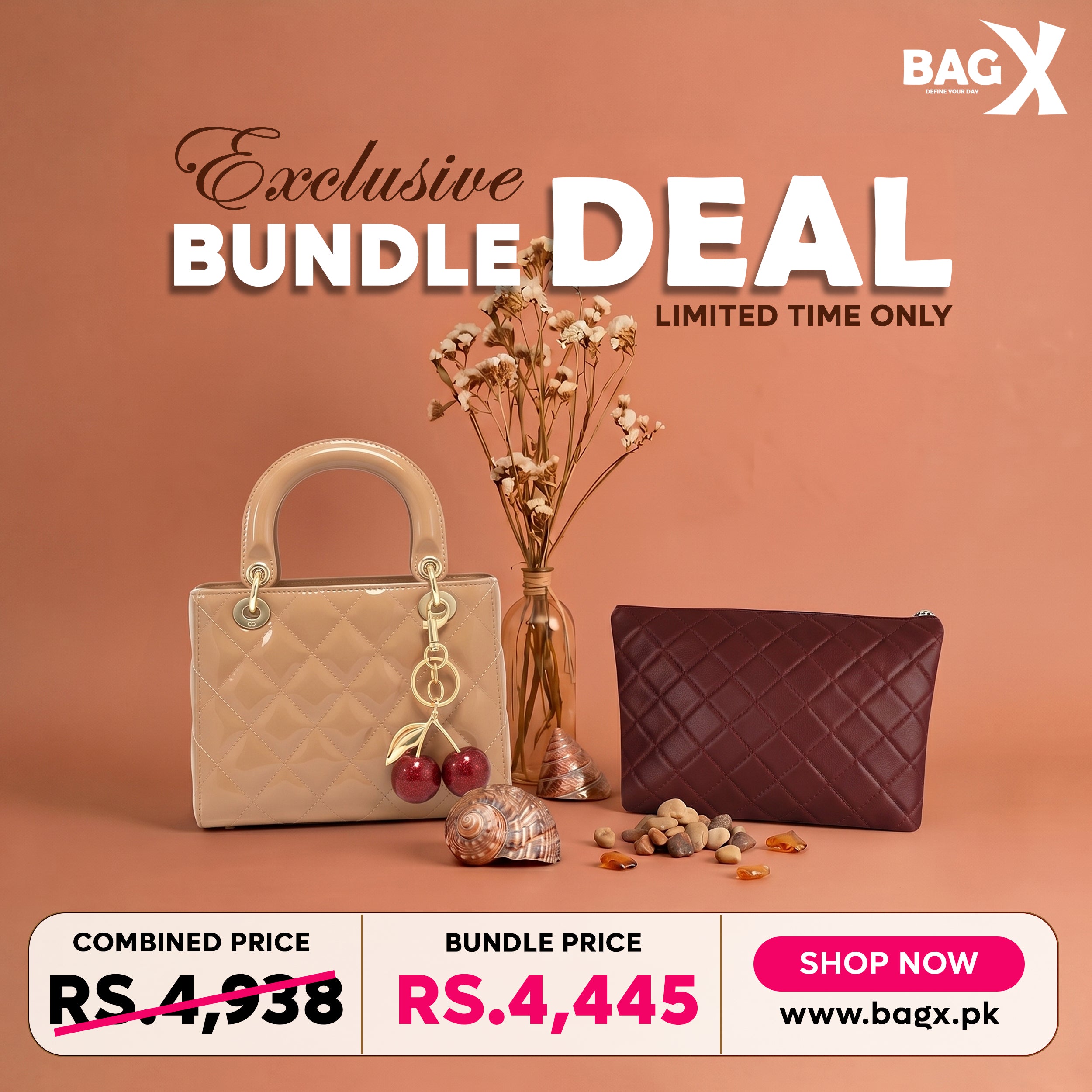 Daily Luxe Kit Cosmetic bag - Bag X