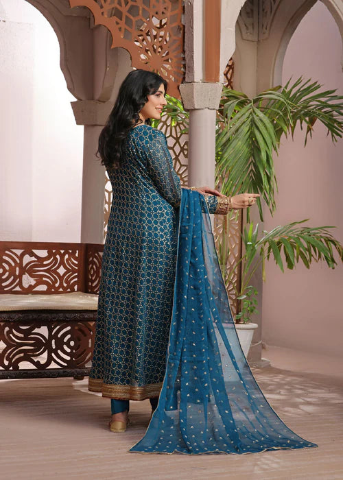 Shehzadi-Teal Illusion - Ayesha's Closet