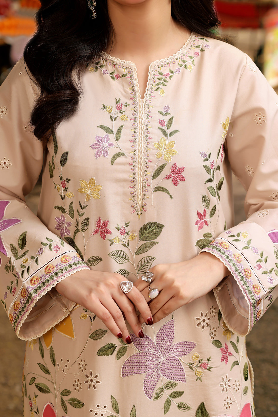 Florals Premium Cotton 3Pcs - Urban Haya
