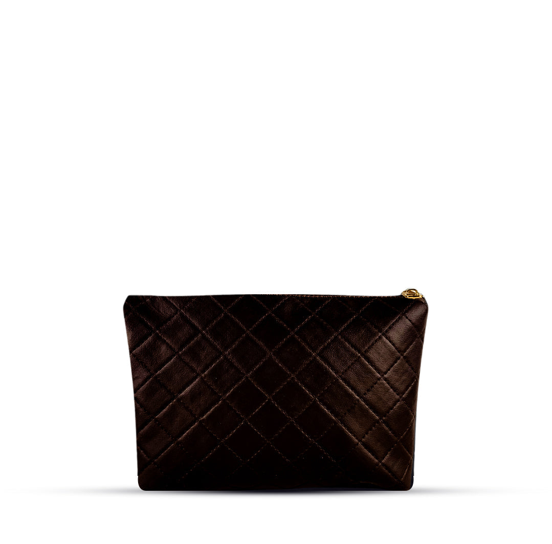 Fizz Makeup Pouch Choco Handbag - Bag X