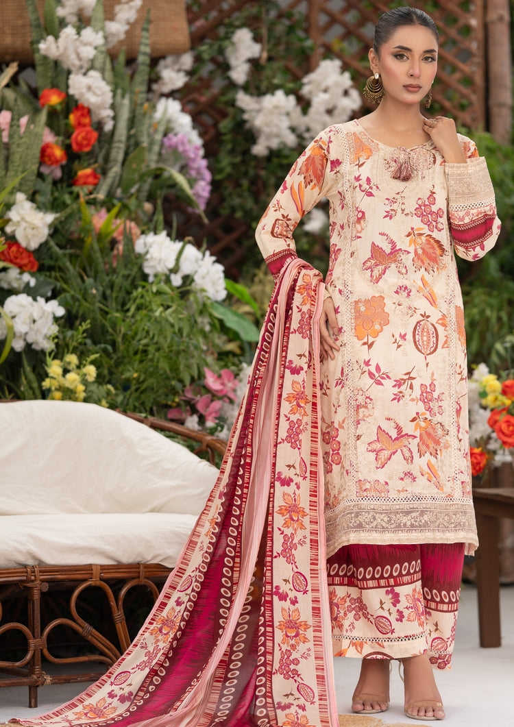 Zenith BN-1154 - 3 Piece Stitched Fancy Heavy Embroidered - Bint-e-Noor