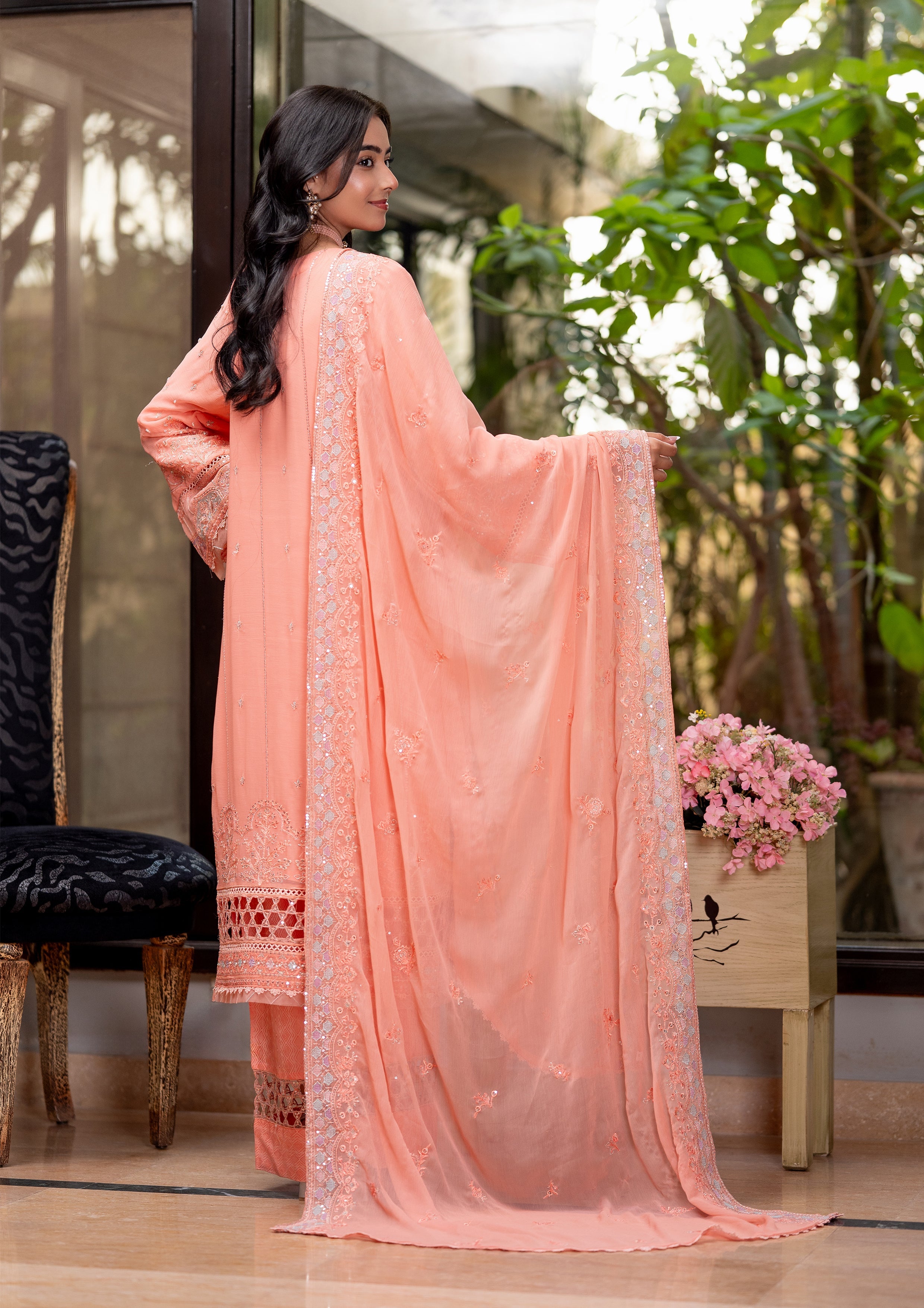 Sejal BN-1082 - 3 Piece Stitched Fancy Heavy Embroidered - Bint-e-Noor
