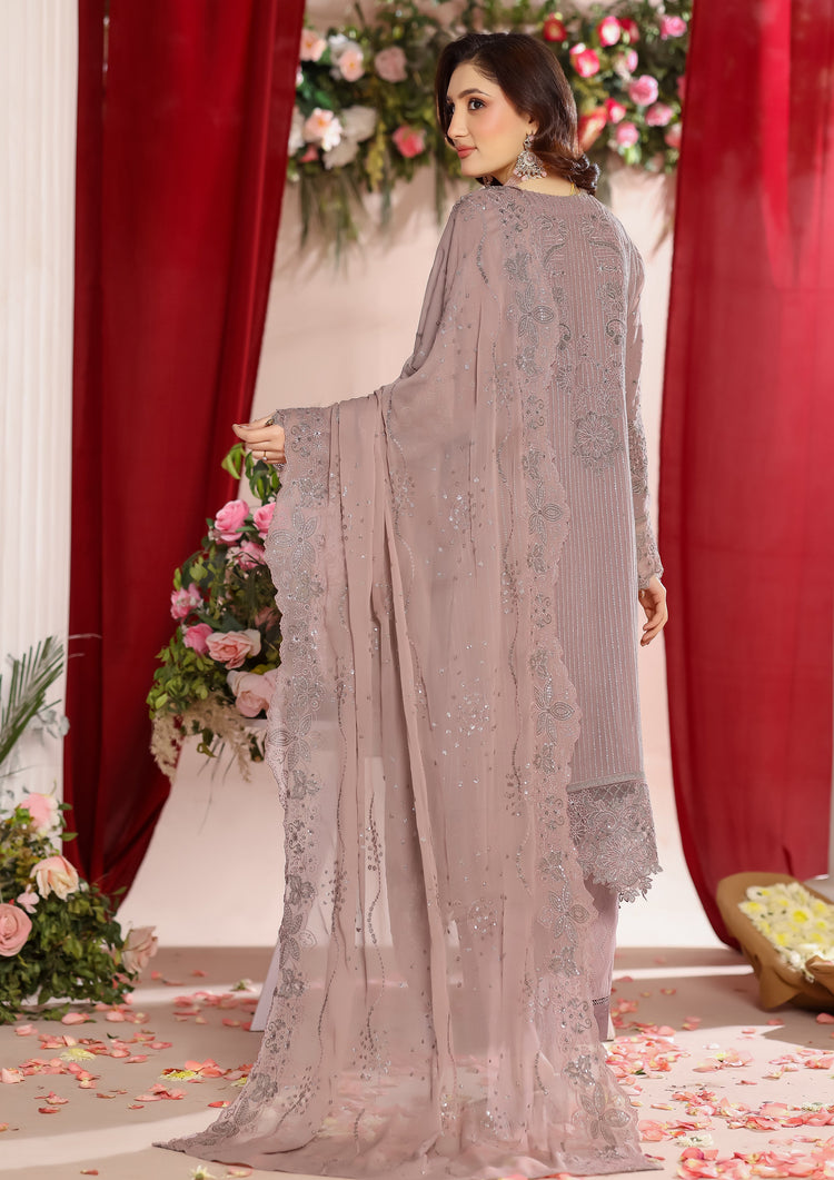 Mizna BN-1028 - 3 Piece Stitched Fancy Heavy Embroidered - Bint-e-Noor