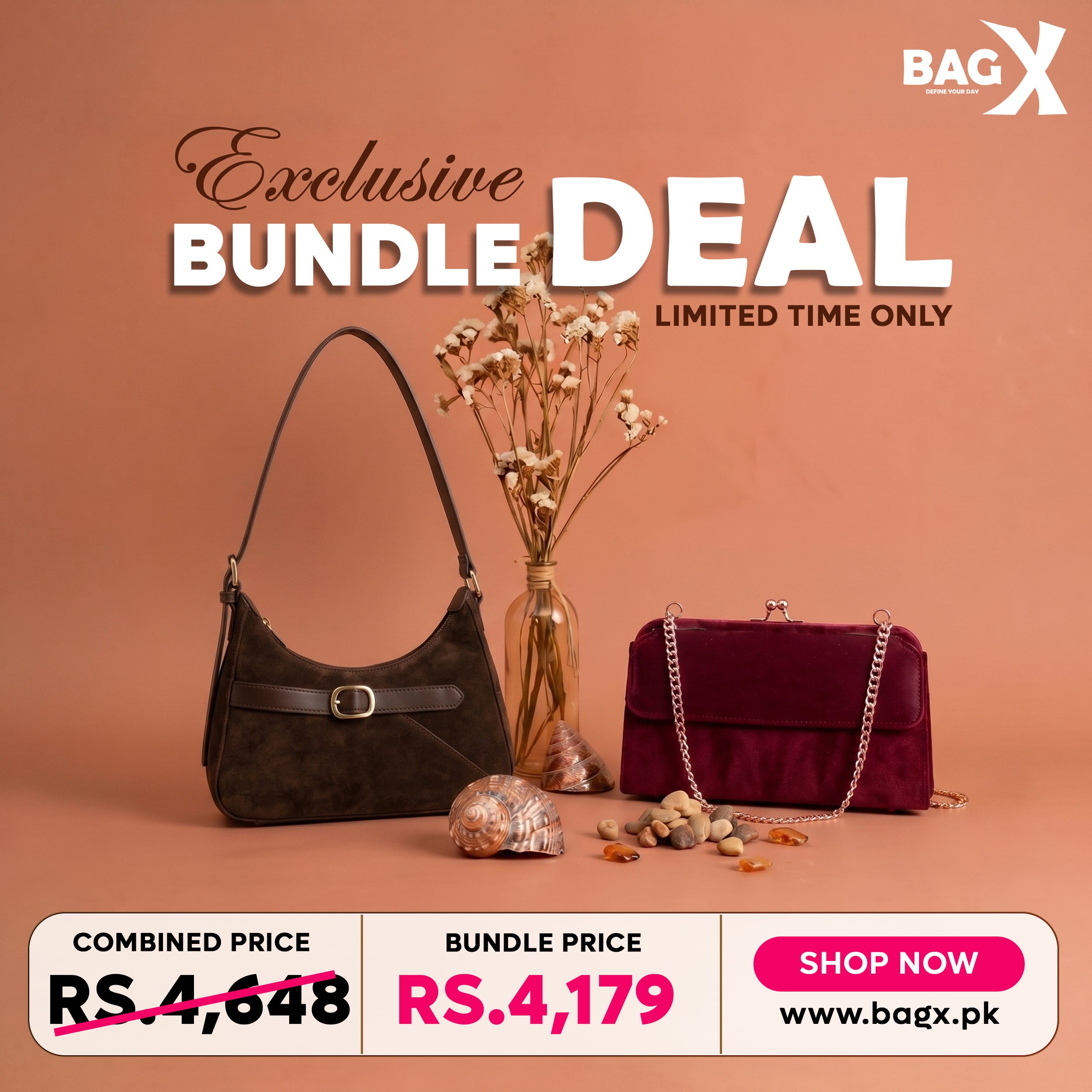 Power Contrast Set Shoulder bag - Bag X