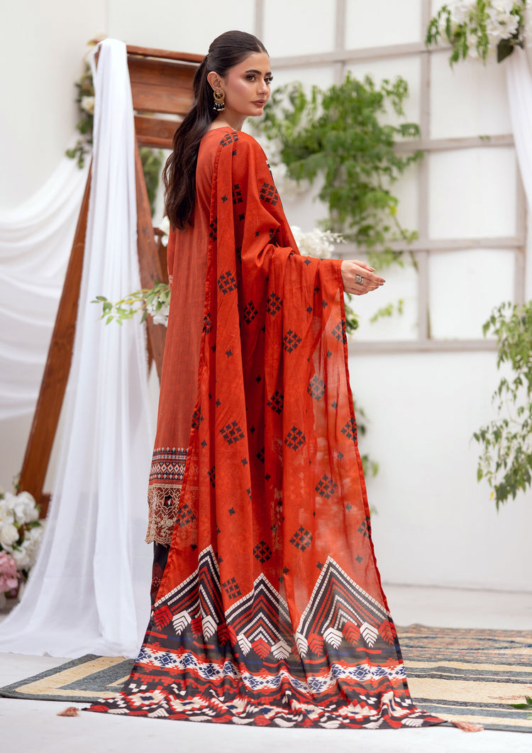Zenith BN-1162 - 3 Piece Stitched Fancy Heavy Embroidered - Bint-e-Noor