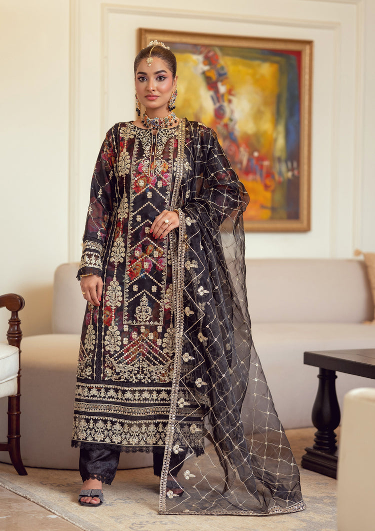 Zoraline BN-1072 - 3 Piece Stitched Fancy Heavy Embroidered - Bint-e-Noor