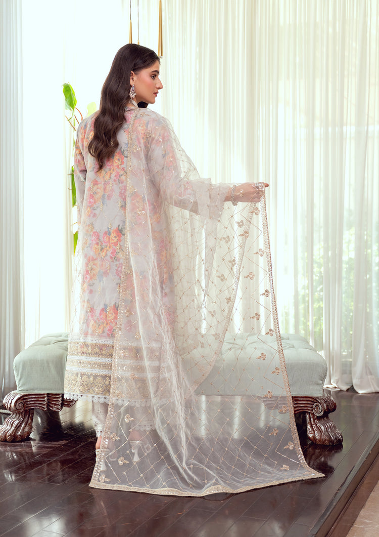 Zoraline BN-1073 - 3 Piece Stitched Fancy Heavy Embroidered - Bint-e-Noor